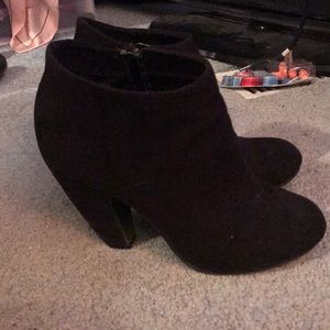 Black booties